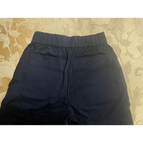 Everlane Size 2 Womens Pants Organic Cotton Black Pull On Stretch Elastic Waist - Picture 4 of 10